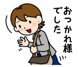 Go the Lady sticker #13102177