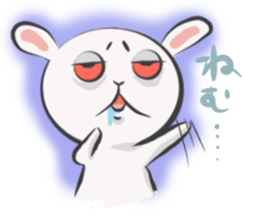 Silly talk of the rabbit sticker #13102819