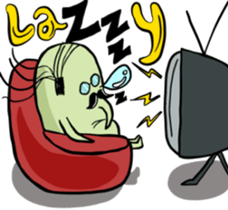 Microbes Pals in the Office sticker #13104143