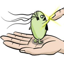 Microbes Pals in the Office sticker #13104146