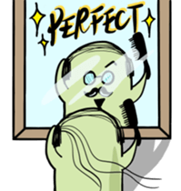 Microbes Pals in the Office sticker #13104148