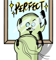 Microbes Pals in the Office sticker #13104148