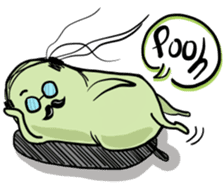 Microbes Pals in the Office sticker #13104154