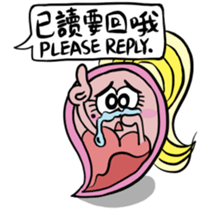 Microbes Pals in the Office sticker #13104163