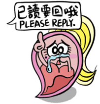 Microbes Pals in the Office sticker #13104163