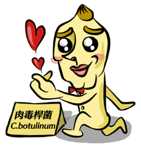 Microbes Pals in the Office sticker #13104166