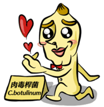 Microbes Pals in the Office sticker #13104166