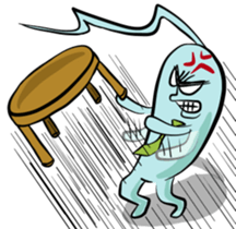 Microbes Pals in the Office sticker #13104173