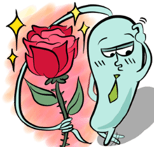 Microbes Pals in the Office sticker #13104175