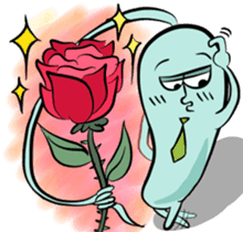 Microbes Pals in the Office sticker #13104175