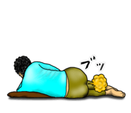 Mother is great! sticker #13104280