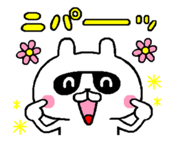 A little bad rabbit move around sticker #13104385