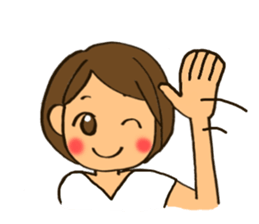 MIYO-chan for ordinary conversation 3 sticker #13104678