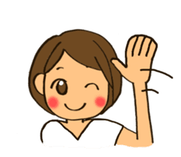 MIYO-chan for ordinary conversation 3 sticker #13104678