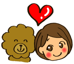 MIYO-chan for ordinary conversation 3 sticker #13104682