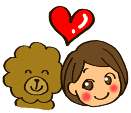 MIYO-chan for ordinary conversation 3 sticker #13104682