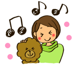 MIYO-chan for ordinary conversation 3 sticker #13104683