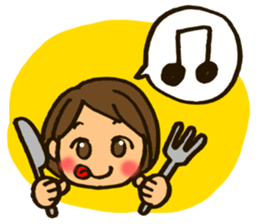 MIYO-chan for ordinary conversation 3 sticker #13104685