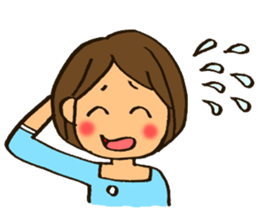 MIYO-chan for ordinary conversation 3 sticker #13104688