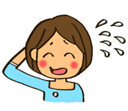 MIYO-chan for ordinary conversation 3 sticker #13104688