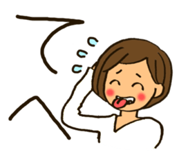 MIYO-chan for ordinary conversation 3 sticker #13104689