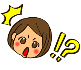 MIYO-chan for ordinary conversation 3 sticker #13104690