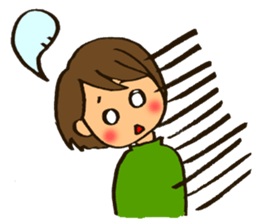 MIYO-chan for ordinary conversation 3 sticker #13104703