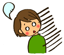 MIYO-chan for ordinary conversation 3 sticker #13104703