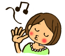 MIYO-chan for ordinary conversation 3 sticker #13104708