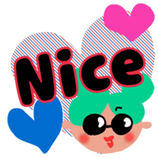 nicoco smile 6 sticker #13105169