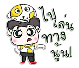 Mr. Hisashi. Like dog.^^ sticker #13105327