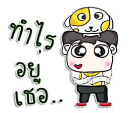 Mr. Hisashi. Like dog.^^ sticker #13105343