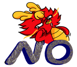 Chaos dragon balls and Shuai pill sticker #13105489