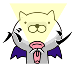 White Ball Cats 10nd. sticker #13106113