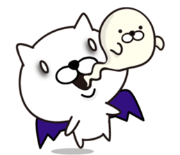 White Ball Cats 10nd. sticker #13106127