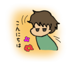 pout? No Astraight face is sticker #13106155