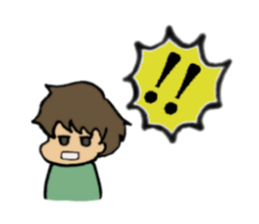 pout? No Astraight face is sticker #13106164