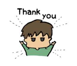 pout? No Astraight face is sticker #13106169