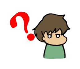 pout? No Astraight face is sticker #13106174