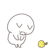 anime yuzu cat sticker #13106734