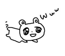 The Bear is laughing no matter what sticker #13106816