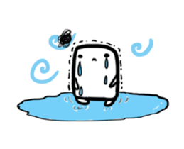 My CUTE Eraser Tonercloth(motion) sticker #13107482