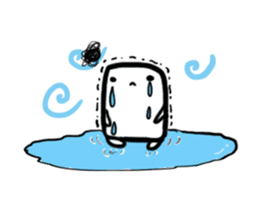 My CUTE Eraser Tonercloth(motion) sticker #13107482