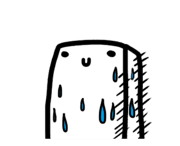 My CUTE Eraser Tonercloth(motion) sticker #13107483