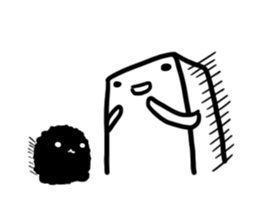 My CUTE Eraser Tonercloth(motion) sticker #13107489