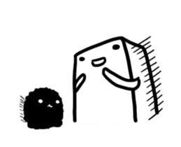 My CUTE Eraser Tonercloth(motion) sticker #13107489