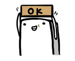 My CUTE Eraser Tonercloth(motion) sticker #13107495