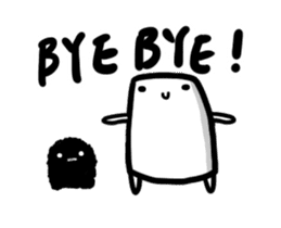 My CUTE Eraser Tonercloth(motion) sticker #13107500