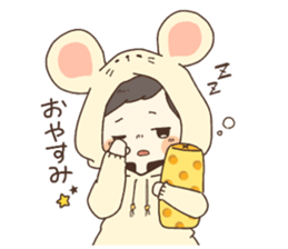 monchan friemds sticker #13108289