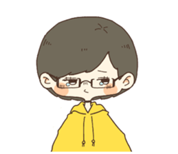 monchan friemds sticker #13108314